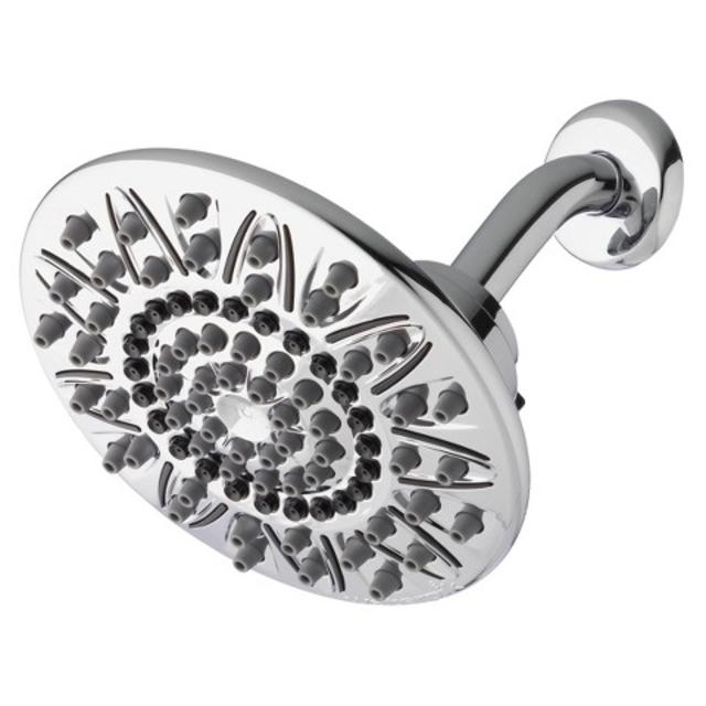 Waterpik ASR-733 Rainfall+ 7-Function Rain Showerhead - Chrome