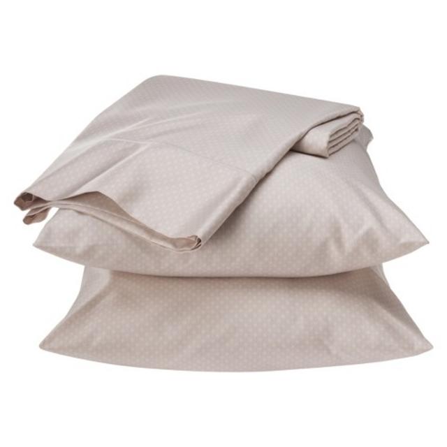 Fieldcrest® Luxury Egyptian Cotton 500 Thread Count Geometric Sheet Set - Orchid Fantasy (Queen)
