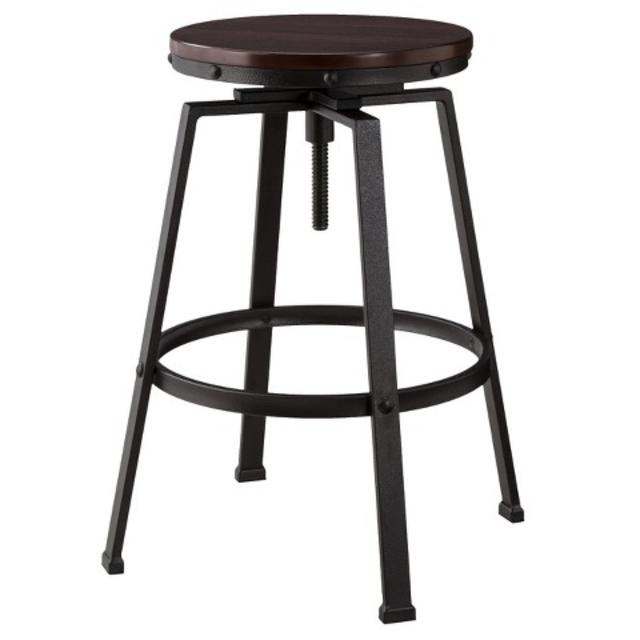 Threshold™ Lewiston Adjustable Swivel Barstool product details page