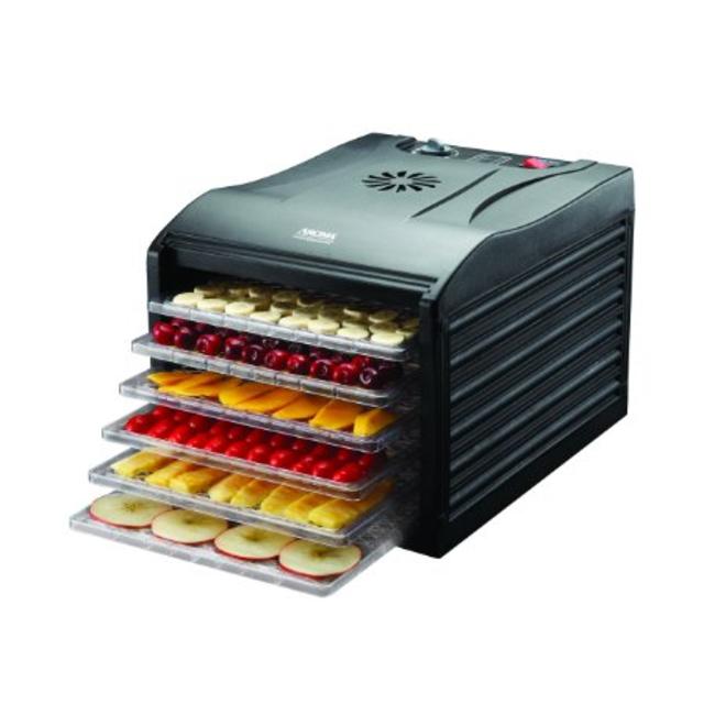 Aroma Professional 6 Tray Food Dehydrator, Black