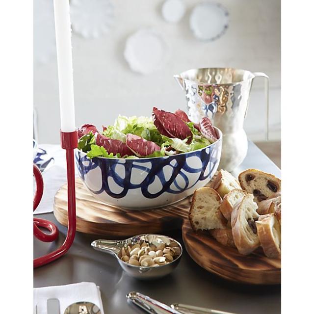 Como Swirl Serving Bowl