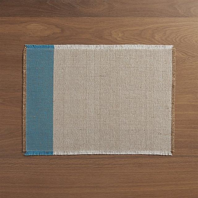 Roscoe Teal Placemat