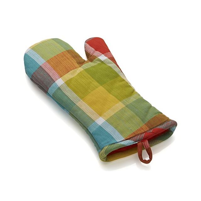 Kitchen Plaid Oven Mitt