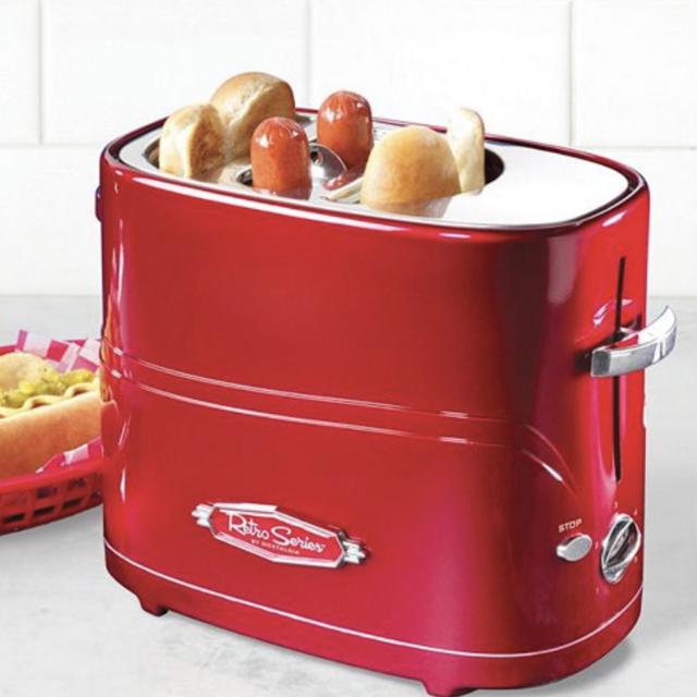 Nostalgia Pop-Up Hot Dog Toaster