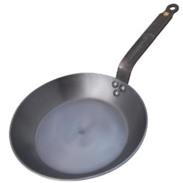 DeBuyer Mineral B Element Iron Frypan, Round