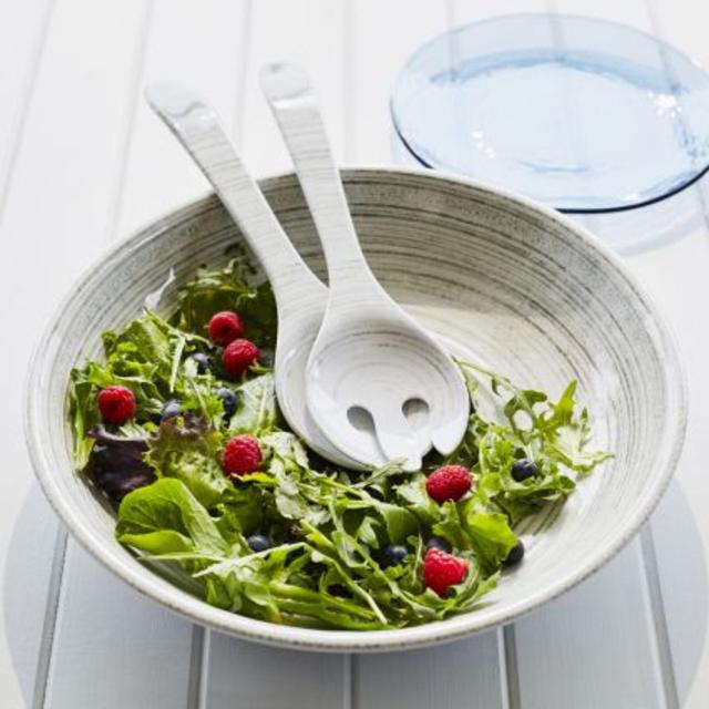 Driftwood Melamine Serving Bowl
