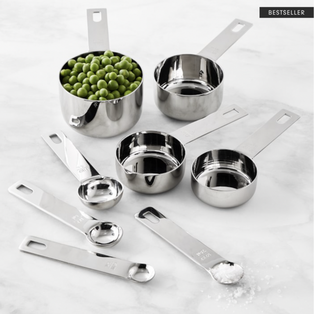 Williams Sonoma Stainless Steel Ultimate Measuring Cups & Spoons
