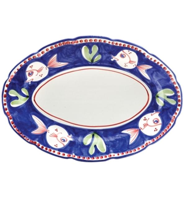 VIETRI - Campagna Pesce Oval Platter