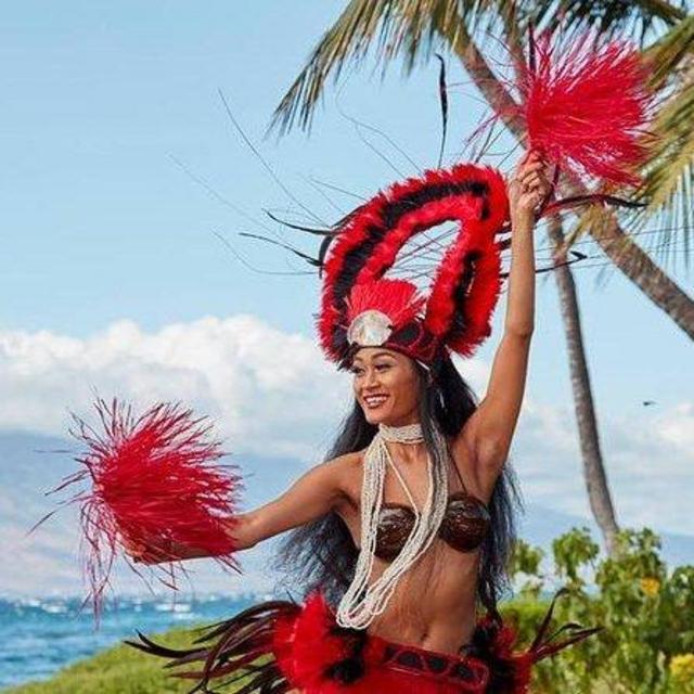 Luau on our Honeymoon