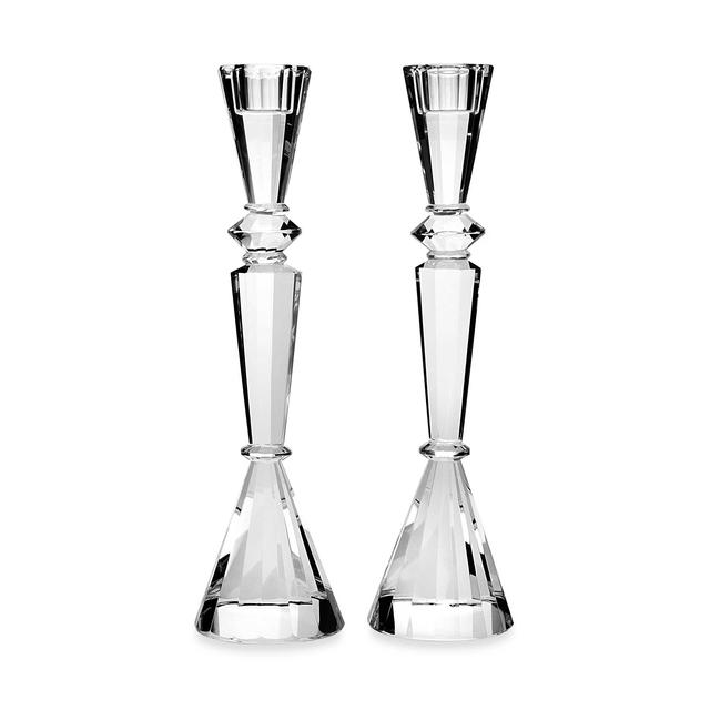 Godinger Dublin Crystal  Essex 11.5-Inch Candlesticks (Set of 2)