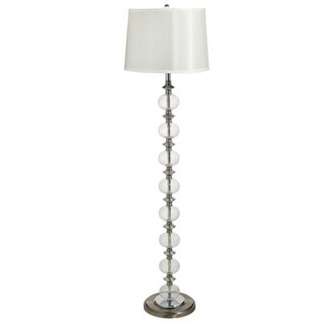 Clear Glass Floor Lamp