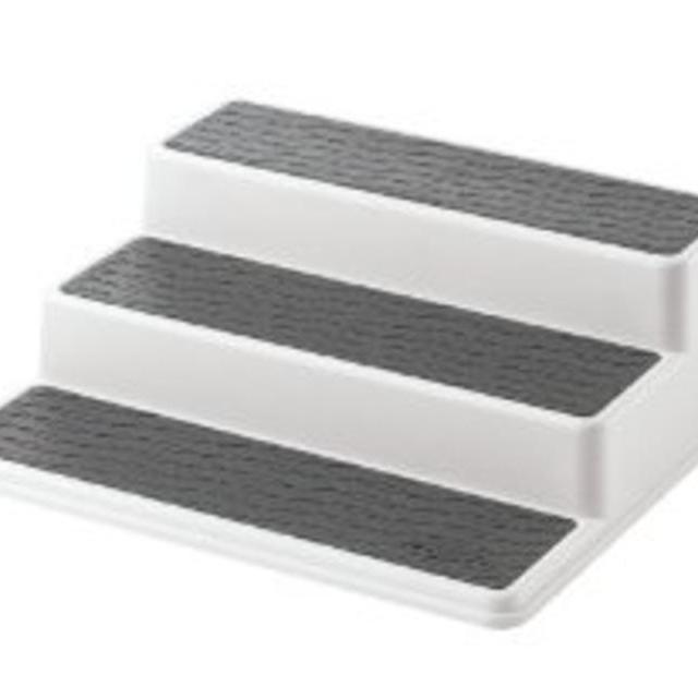 Copco 2555-0189 Non-Skid 3-Tier Cabinet Organizer, 10-Inch