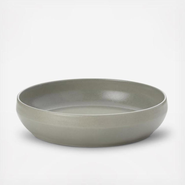 CRATE AND BARREL Visto Stoneware Low Bowl, Set of 4