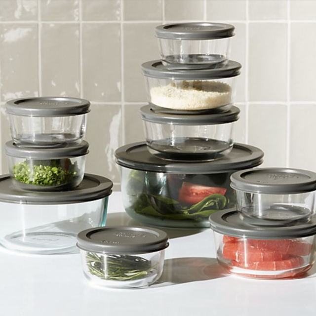 CRATE AND BARREL Pyrex ® 20-Piece Storage Set
