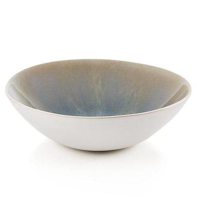 CRATE AND BARREL Ora Stoneware Serving Bowl