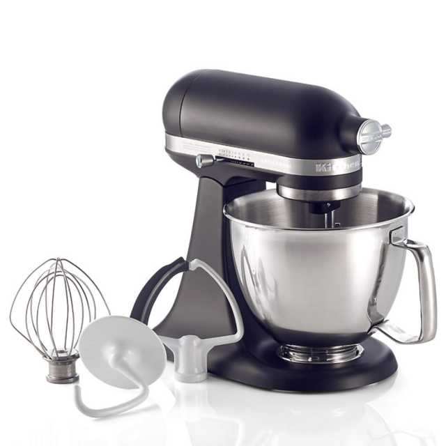 KitchenAid ® Artisan ® Matte Black Mini 3.5-Quart Tilt-Head Stand Mixer