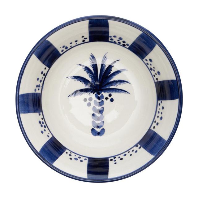 Set-of-Two Palma Real Ceramic Bowls