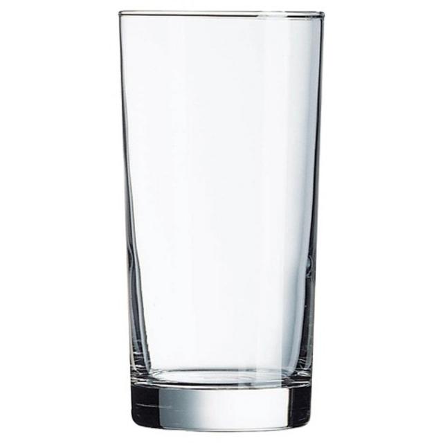 Clear glass tumbler 15.5oz 