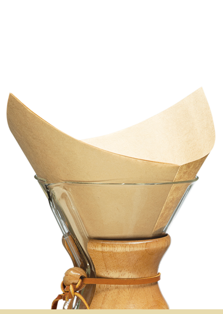 CHEMEX® BONDED FILTERS  Pre-folded Squares (natural)