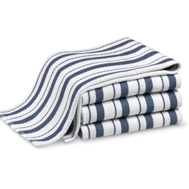 Williams Sonoma Classic Striped Towels - Blue