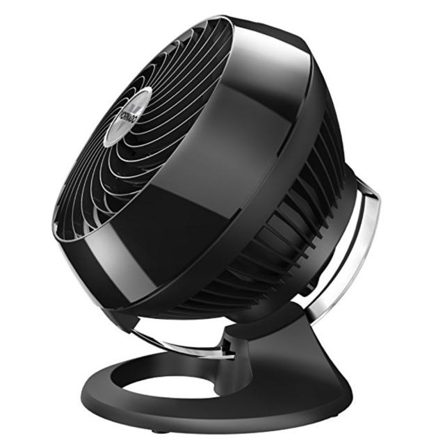Vornado Small Whole Room Air Circulator Fan, Black