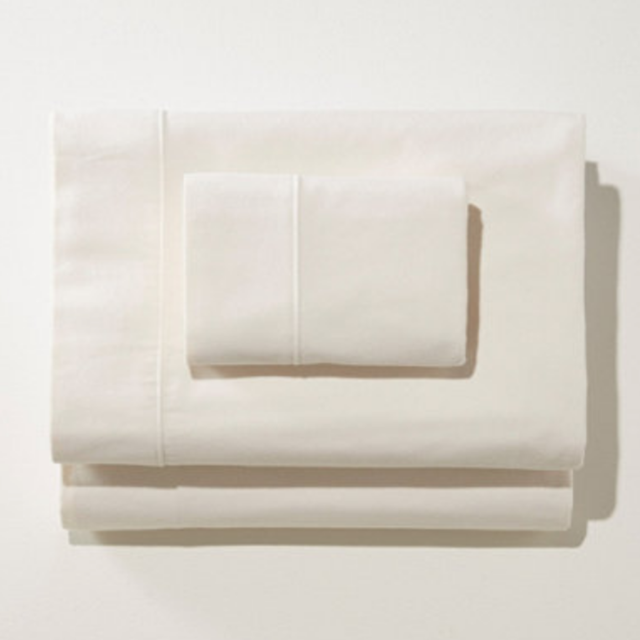 Heritage Chamois Flannel Sheet Collection - Queen, Natural