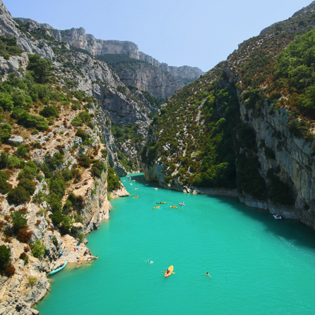 Canoe Verdon Gorge with Picnic