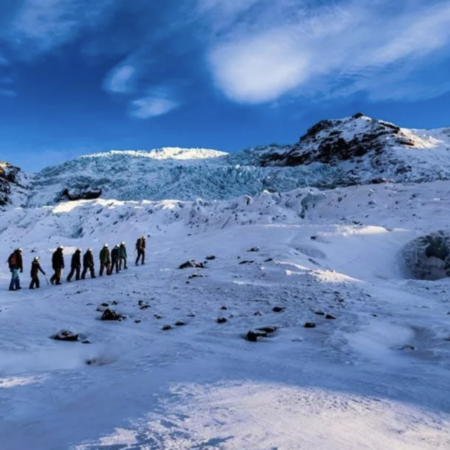 Glacier Hike in Iceland (honeymoon)