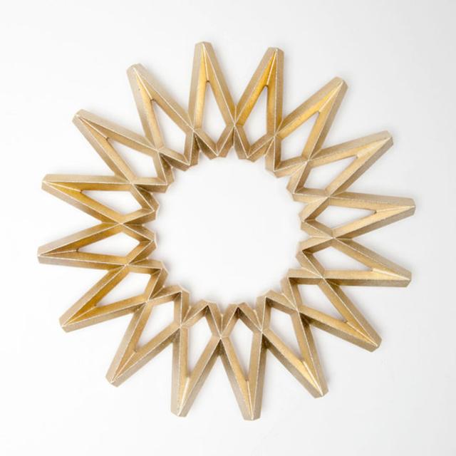 Japanese Brass Trivet - Galaxy