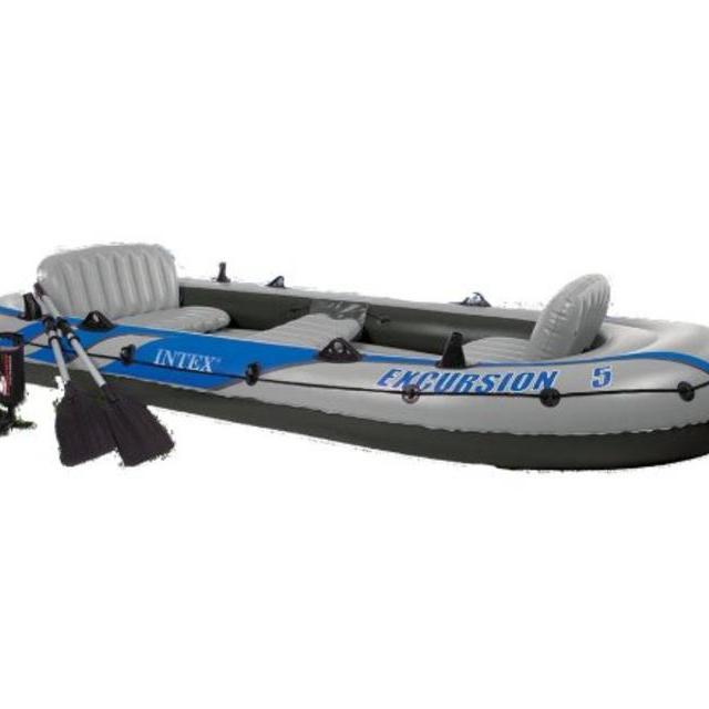 Intex Excursion 5 Boat Set - 2013 Model