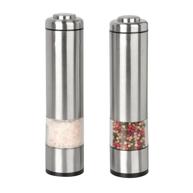 KALORIK Stainless Steel Salt and Pepper Grinder Set