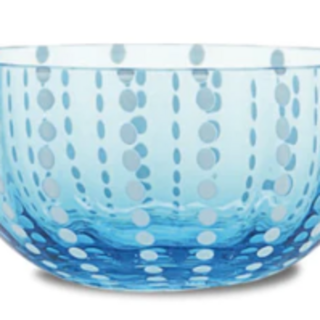 Aquamarine Perle Bowl