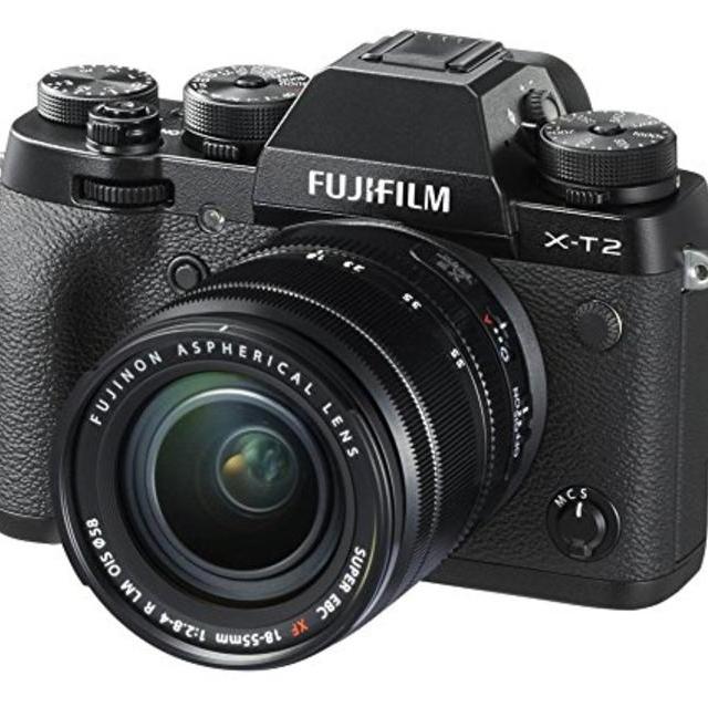 Fujifilm X-T2 Mirrorless Digital Camera with 18-55mm Lens