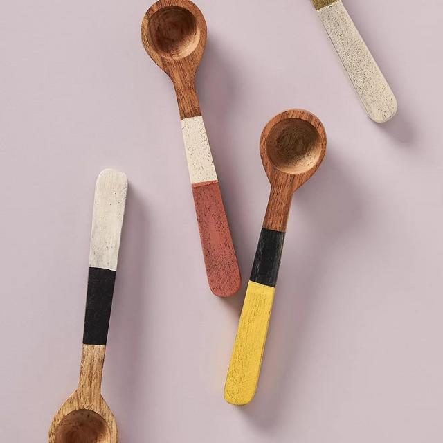 Zuri Condiment Spoons, Set of 4