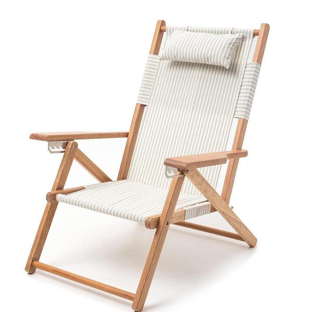 Business and Pleasure: The Tommy Chair - Lauren's Sage Stripe