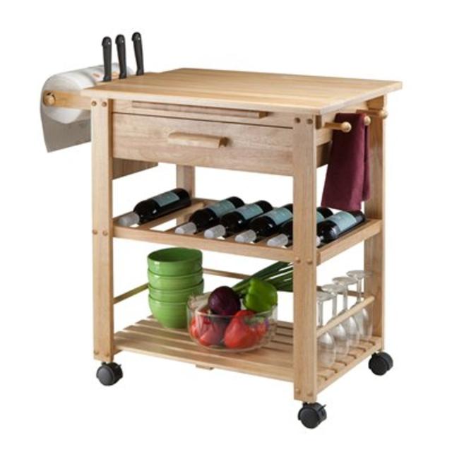 Winsome Wood Finland Kitchen Cart