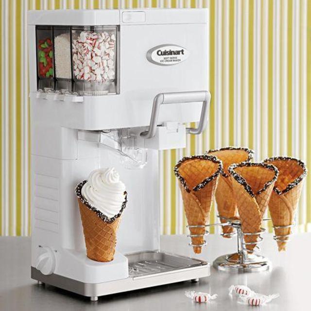 Mix It In™ Soft Serve Ice Cream Maker White