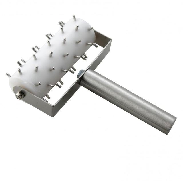 Winco Full Size Dough Roller Docker With Stainless Steel Handle