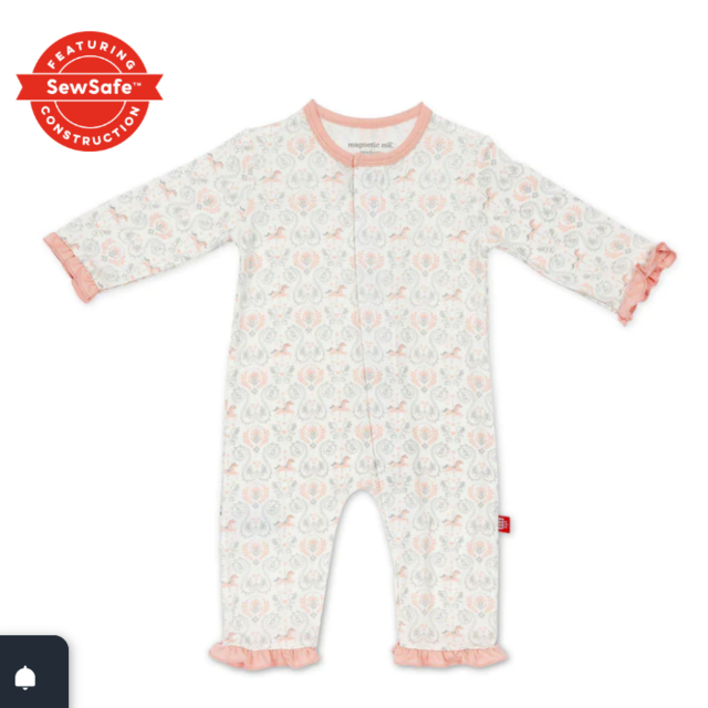 Carousel Modal Magnetic Coverall - 18-24 Months