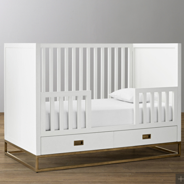 RH Avalon Storage Crib Toddler Kit