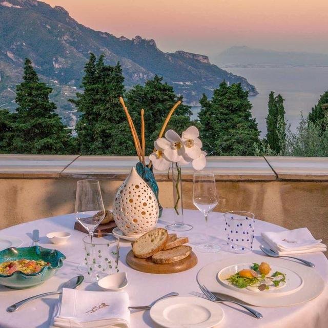 Dinner at Michelin Star Restaurant, Il Flauto di Pan