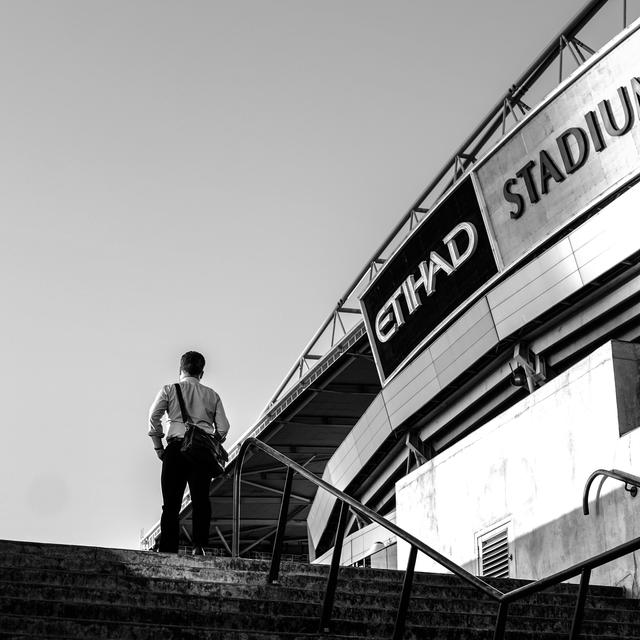 Manchester City Match at the Etihad