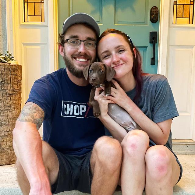 Dog Boarding for the Honeymoon - Phoebe would love to join us in Puerto Rico, but she doesn't speak Spanish! Instead, she'll be hanging out with her best puppy friends for the week at doggie boarding.