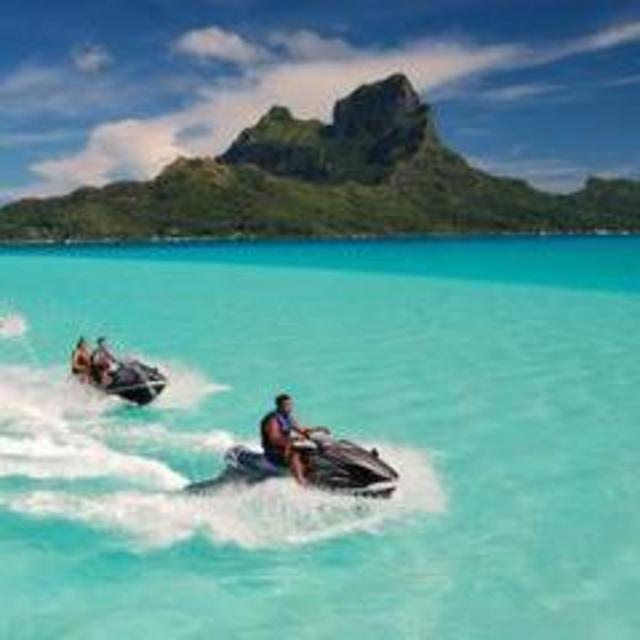 Jet Skiing in Maldives