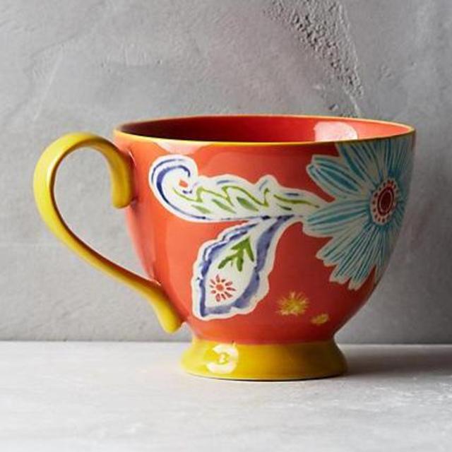 Bellina Blooms Mug (Anthropologie- 2)