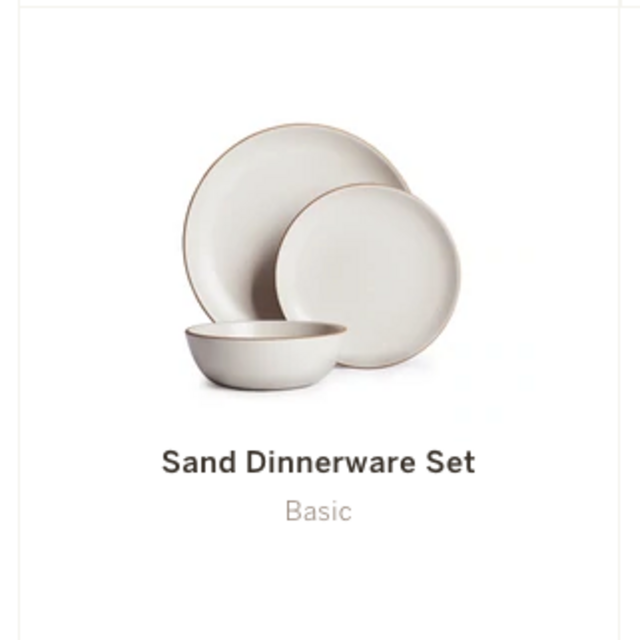 Varda Basic Dinnerware Set