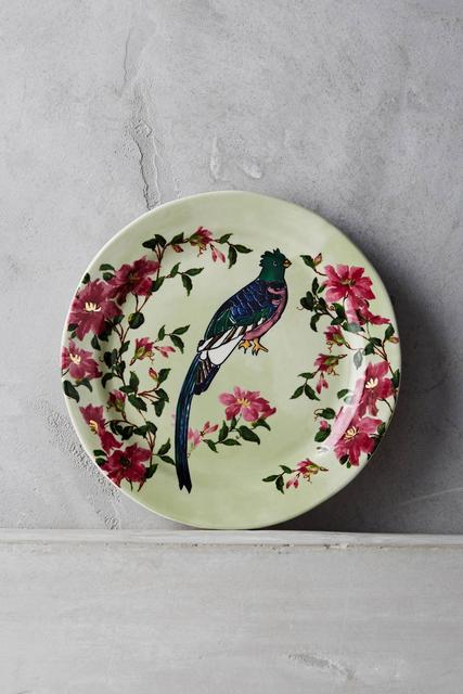 Plumology Canape Plate - Parakeet