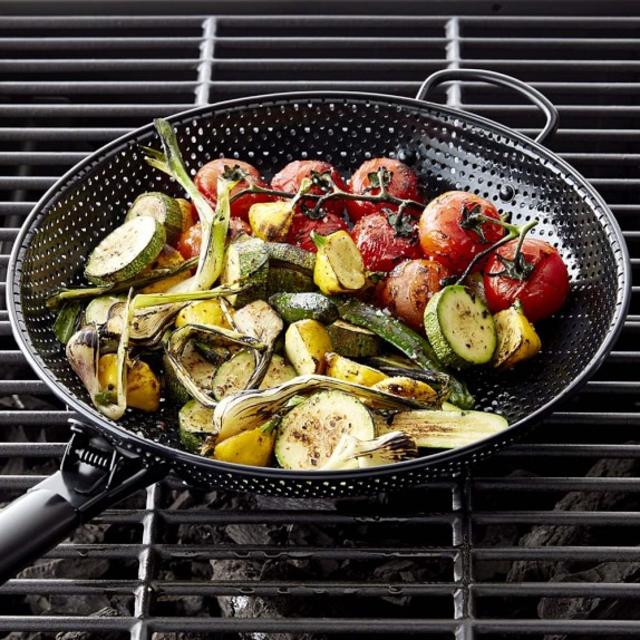 High-Heat Nonstick Steel Grill Fry Pan