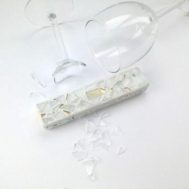 EnnyMosaic Custom Mezuzah Kit (Chuppah Glass)