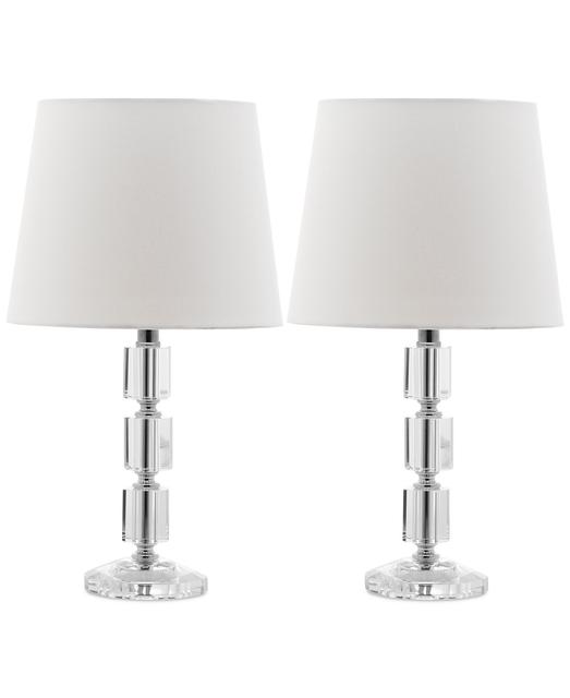 Safavieh Set of 2 Erin Crystal Lamps